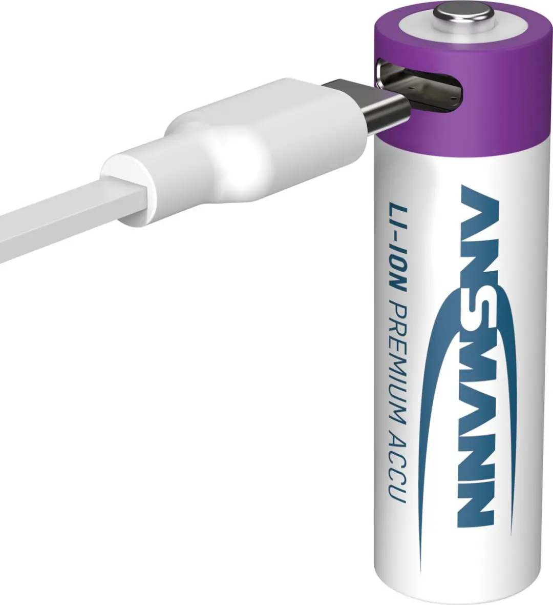 Ansmann Oplaadbaar Bat AA Li-ion 1800mAh USB-C - 1 Stuk - afbeelding 5 van 6