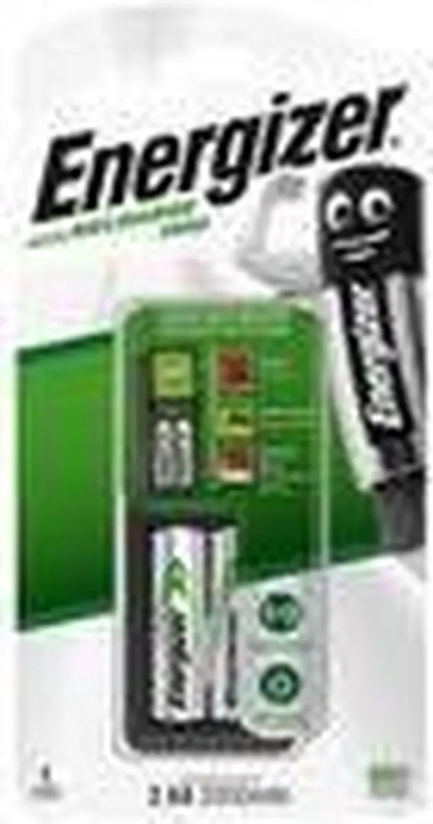 Energizer Mini Charger AC AA/AAA - 2x 2000mAh - afbeelding 3 van 6