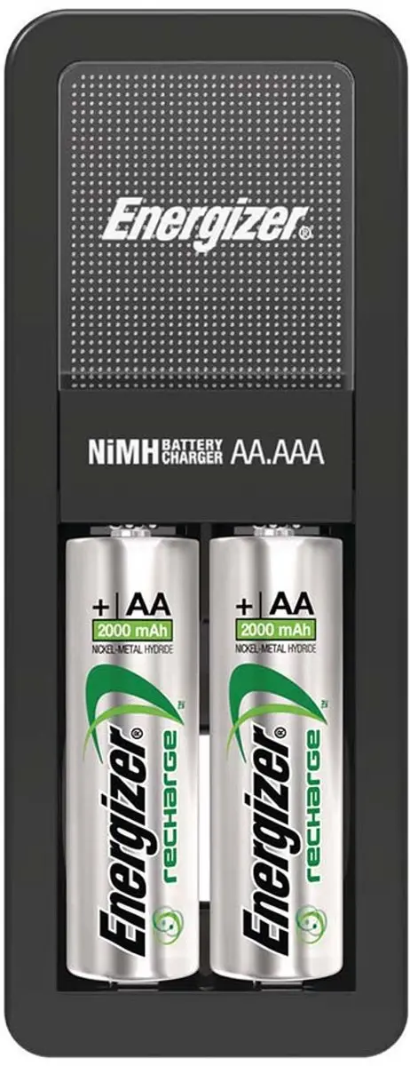 Energizer Mini Charger AC AA/AAA - 2x 2000mAh - afbeelding 6 van 6