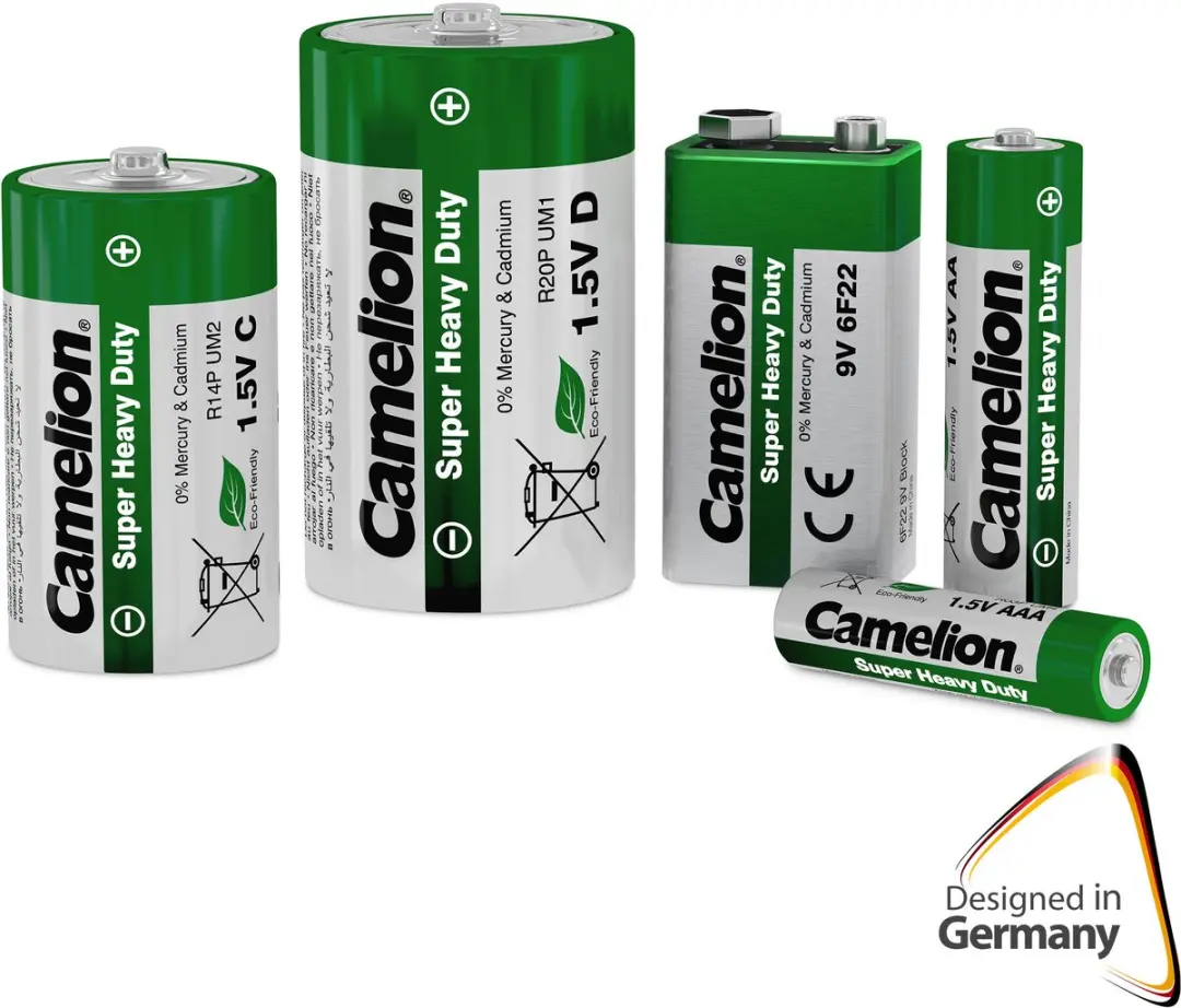 Camelion Green Zinc AAA Batterijen - 12 Stuks - afbeelding 5 van 6