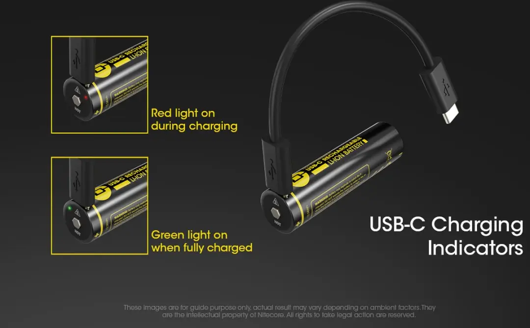 Nitecore NL1834R 18650 Li-ion Accu 3400mAh - afbeelding 5 van 6