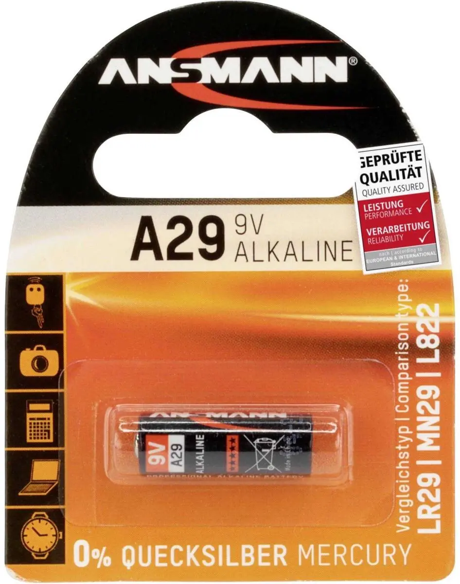 Ansmann 9V A29 Batterij - afbeelding 3 van 3
