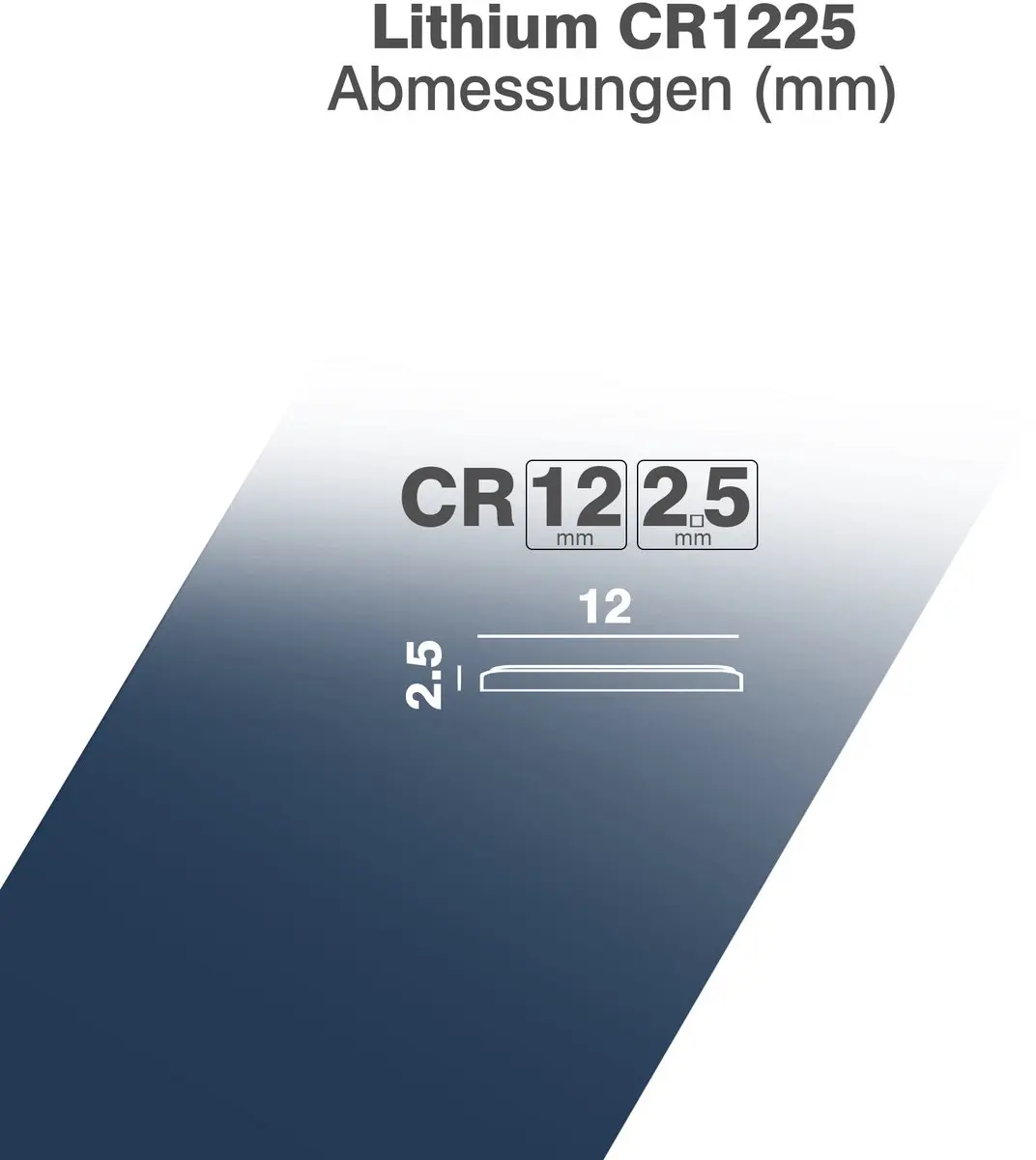Camelion CR1225 Knoopcel 3V - 38mAh - afbeelding 3 van 6