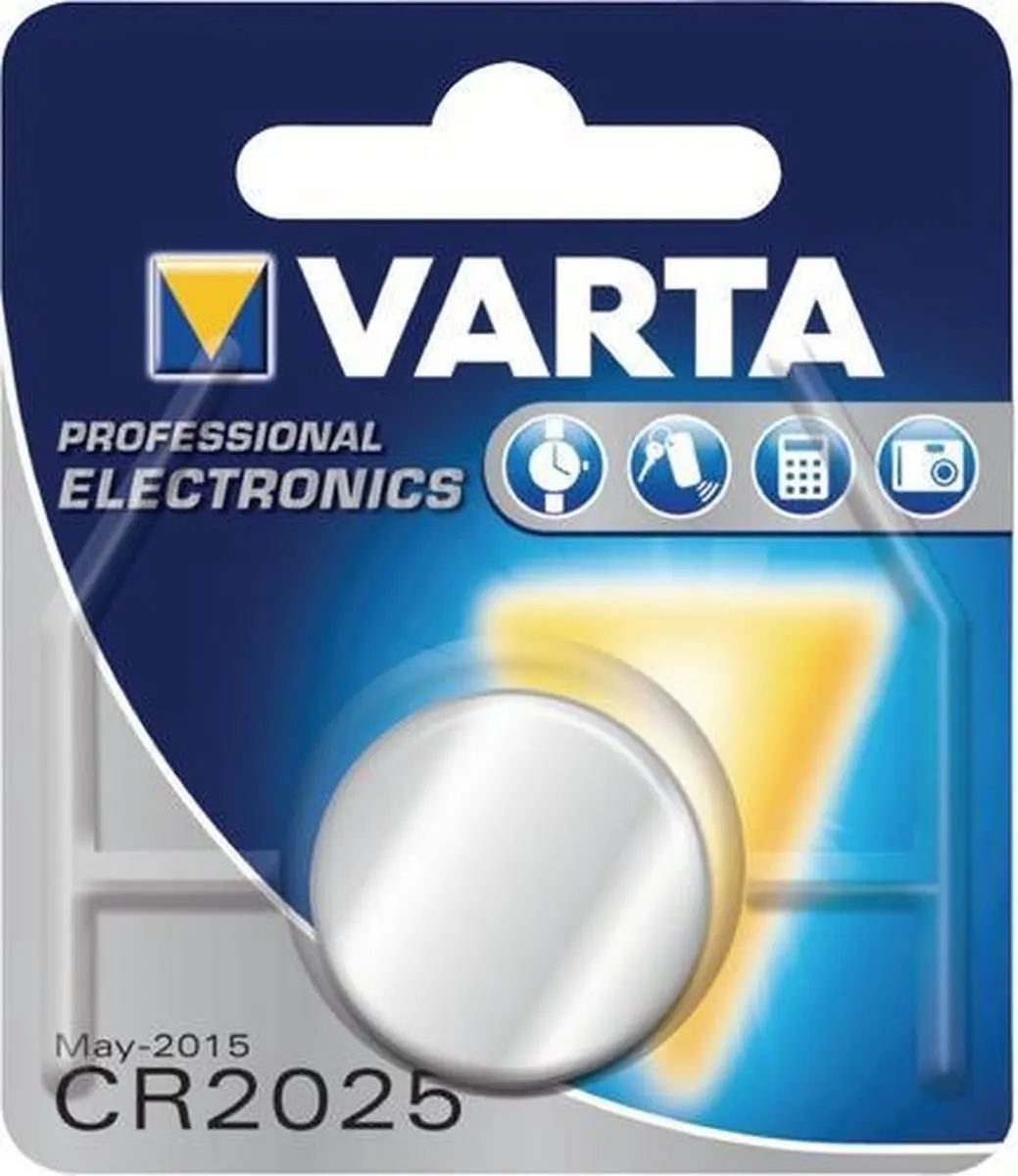 Varta CR2025 Knoopcelbatterij