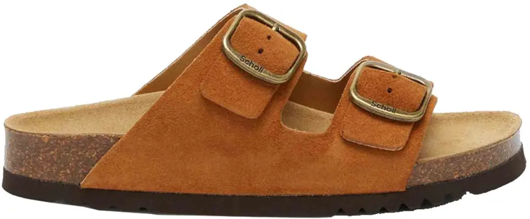 Scholl Josephine New Leather Cognac Sandalen Dames