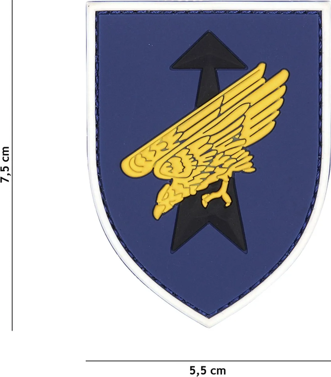 101 Inc Embleem 3D PVC Duitse Special Forces Blauw 20036
