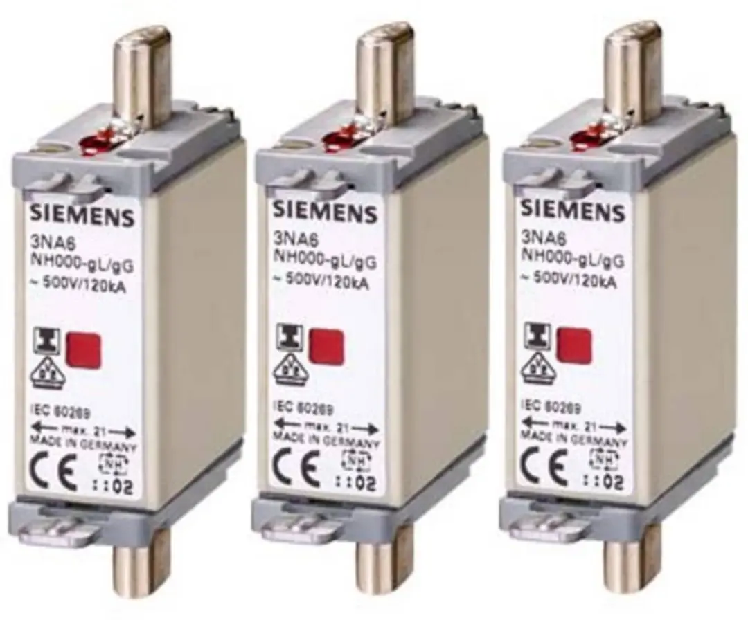 Siemens 3NA6824 Zekeringsinzetstuk 000 80A - 3 Stuks - afbeelding 3 van 4