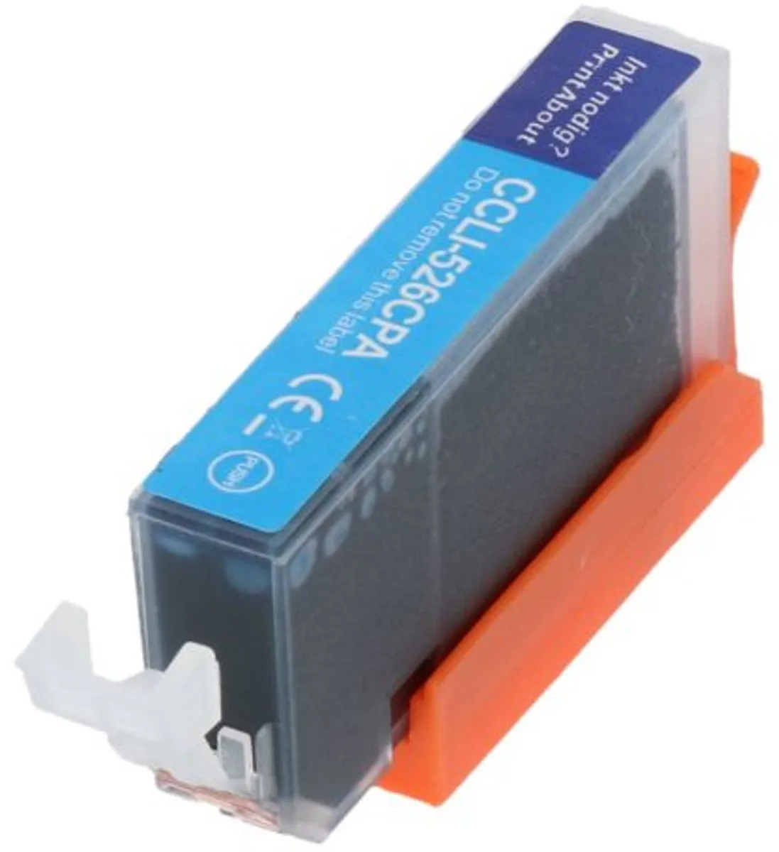 PrintAbout CLI-526C Inktcartridge - Cyaan 13ml - o.a. Canon PIXMA