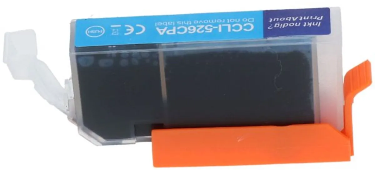 PrintAbout CLI-526C Inktcartridge - Cyaan 13ml - o.a. Canon PIXMA