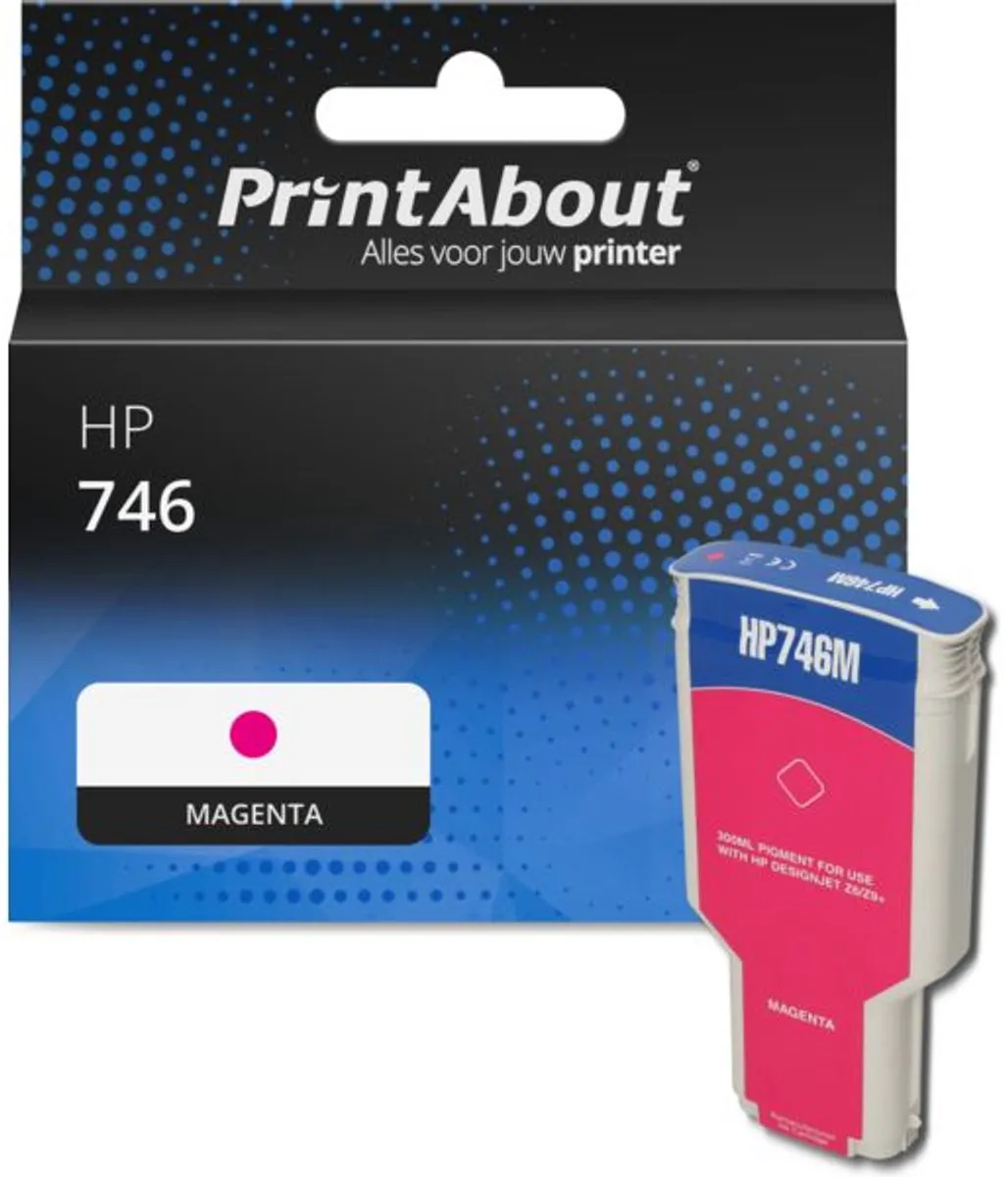 PrintAbout Inktcartridge P2V78A Magenta