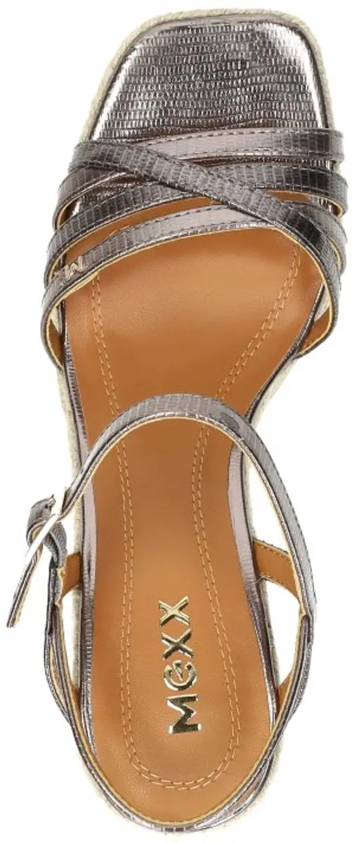 Mexx Noemi Pankina Sandalen - Brons - Maat 38 - afbeelding 5 van 6