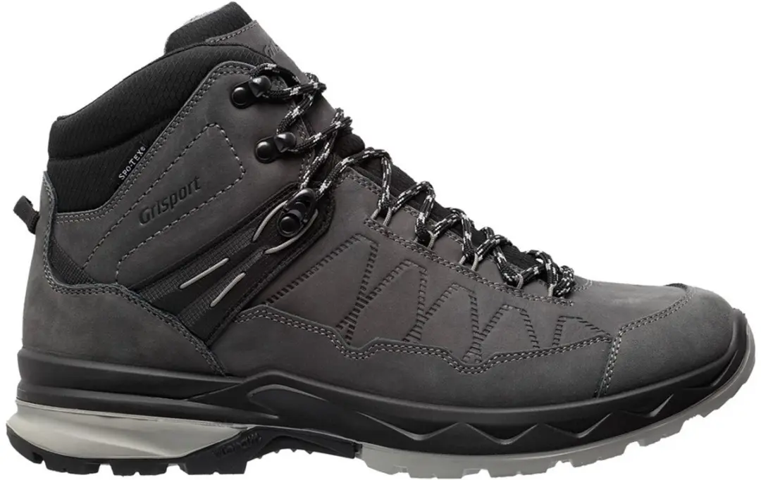 Grisport Tampa Mid Wandelschoen - Dames leren mid wandelschoenen - Anthracite - afbeelding 6 van 6