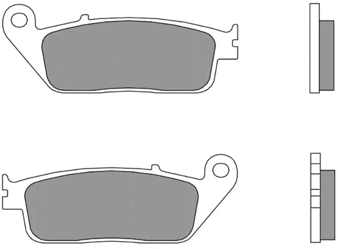 Brembo 07096 Remblokken Transparant