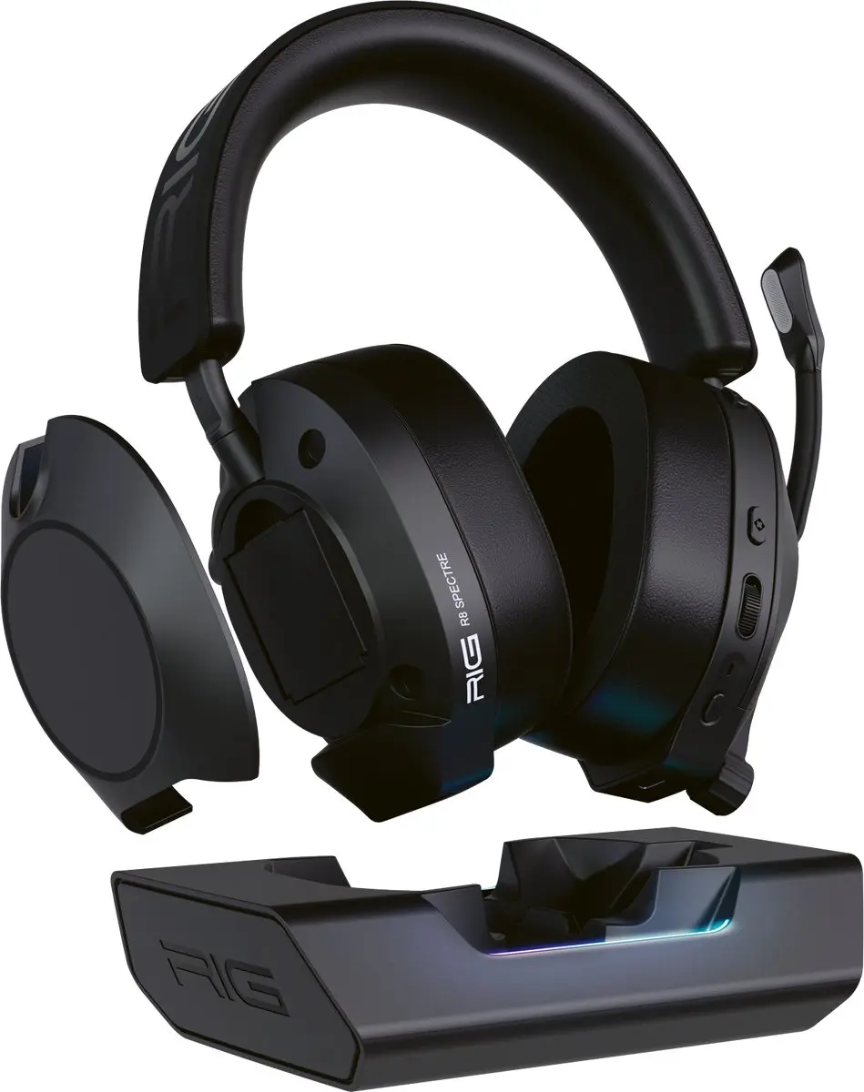 Nacon RIG R8 Spectre Pro HX Draadloze Headset - Xbox Series X|S & One - Zwart - afbeelding 2 van 5