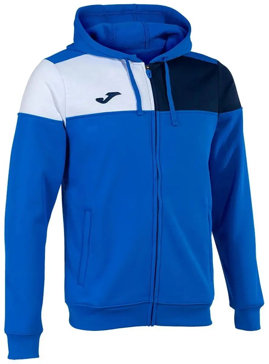 Joma Crew V Kinderhoodie 128 Royal/Navy - afbeelding 2 van 3