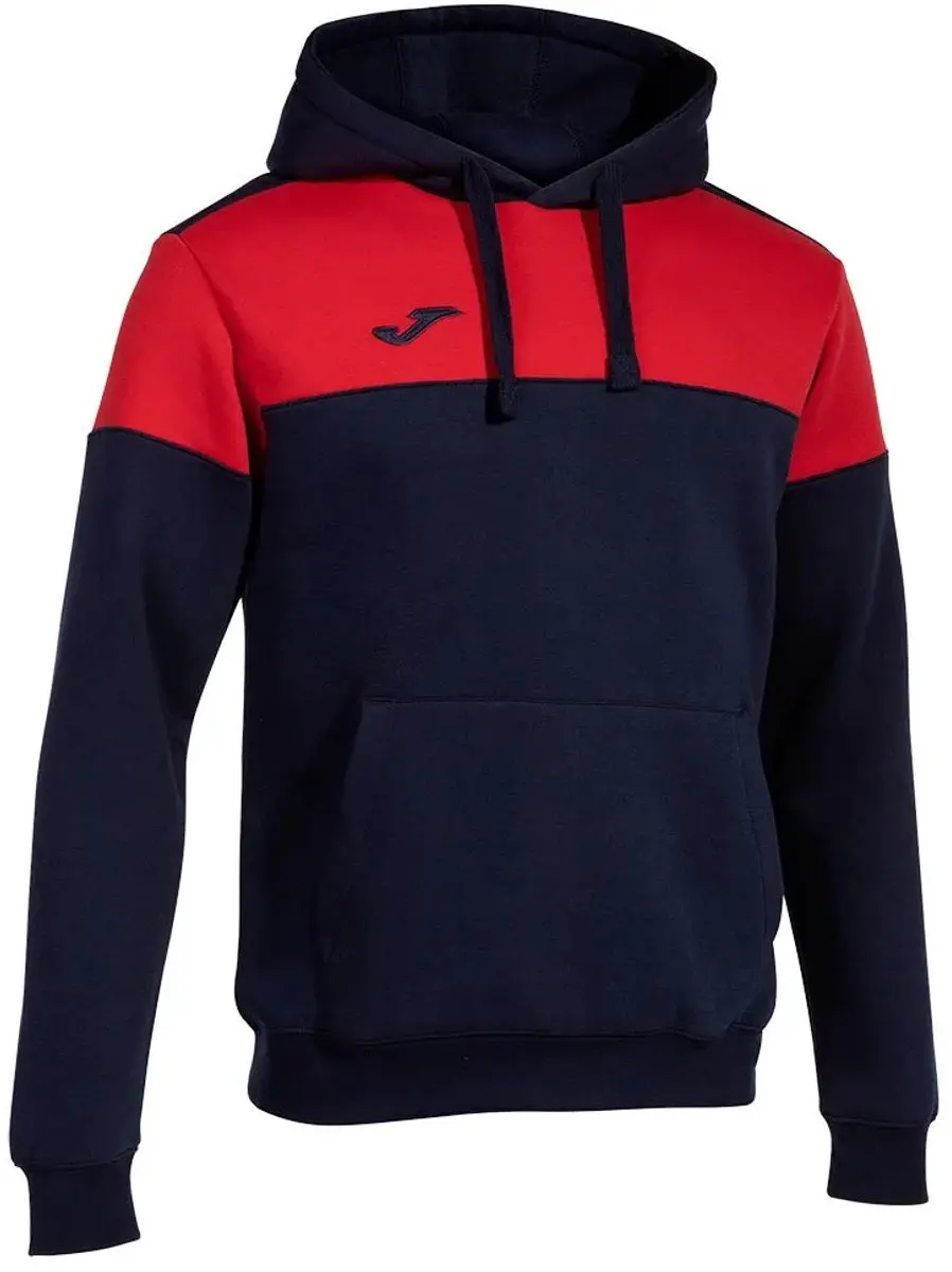 Joma Crew V Hoodie - 9-10 jaar - Navy/Red - afbeelding 2 van 3