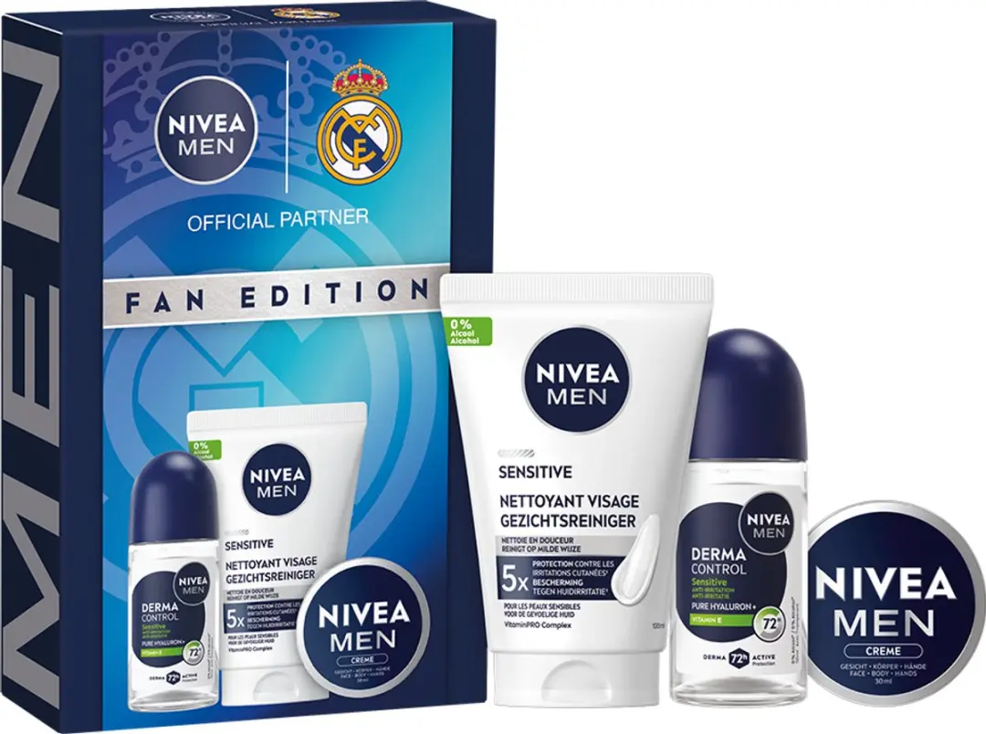 NIVEA Men Real Madrid Fan Edition Giftset - 3 Stuks - afbeelding 2 van 3