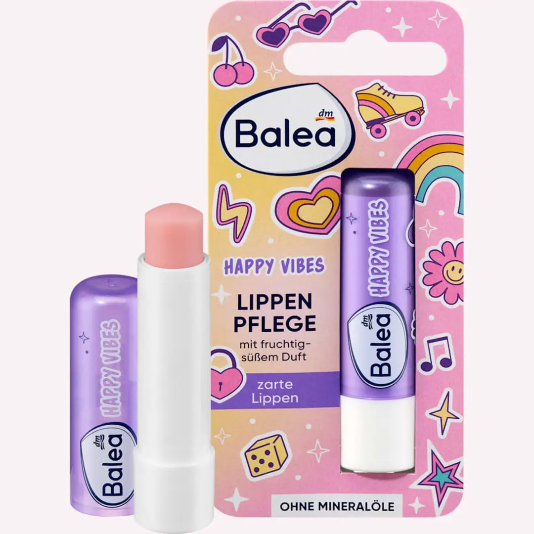 Balea Kids lippenbalsem Happy Vibes, 4,8 g
