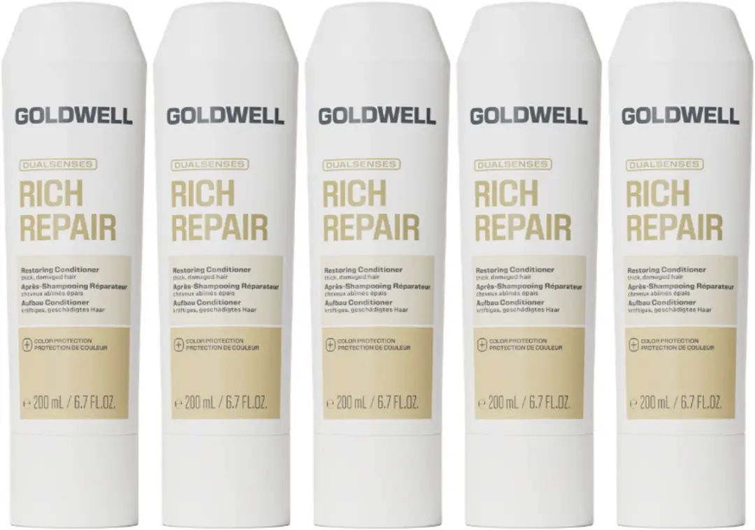 10x Goldwell Dualsenses Rich Repair Restoring Conditioner 200ml