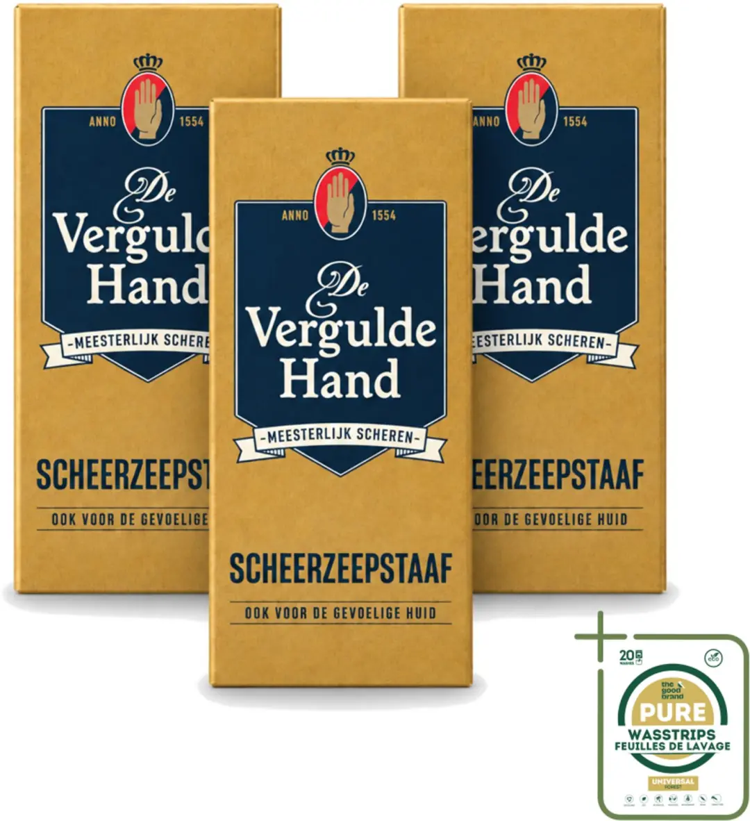 3 x De Vergulde Hand