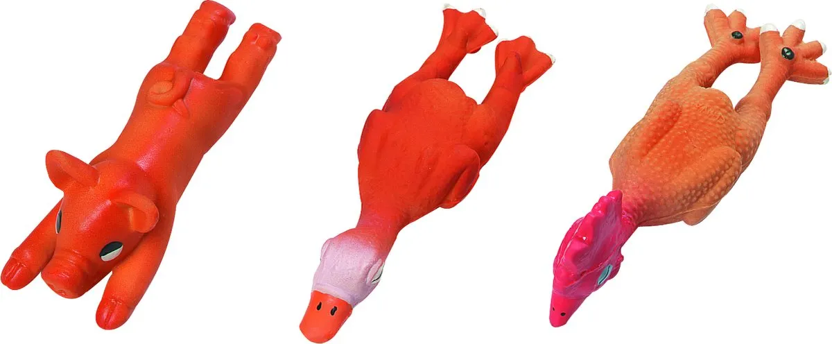 Flamingo Hondenspeelgoed Latex Klein Dier