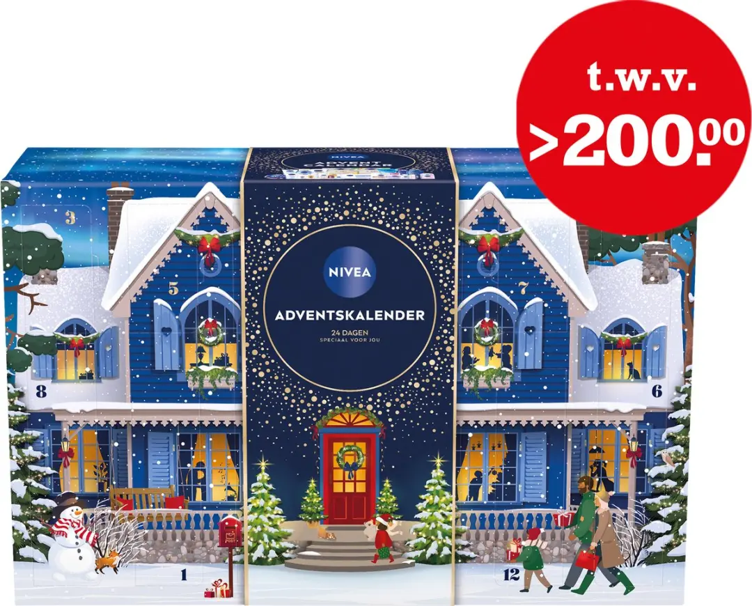 NIVEA Adventskalender Vrouwen 2026 - 24 Mini's - afbeelding 4 van 6