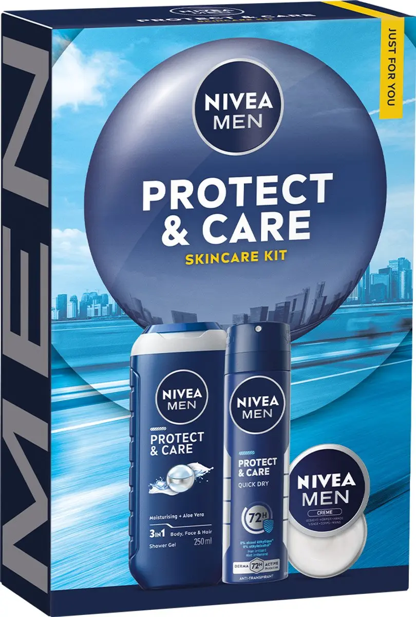 NIVEA Men Protect & Care Geschenkset - 3 Stuks - afbeelding 2 van 4