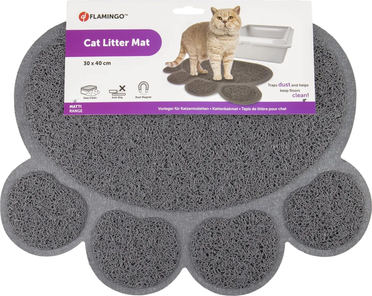 Flamingo Kattenbakmat Poot 39