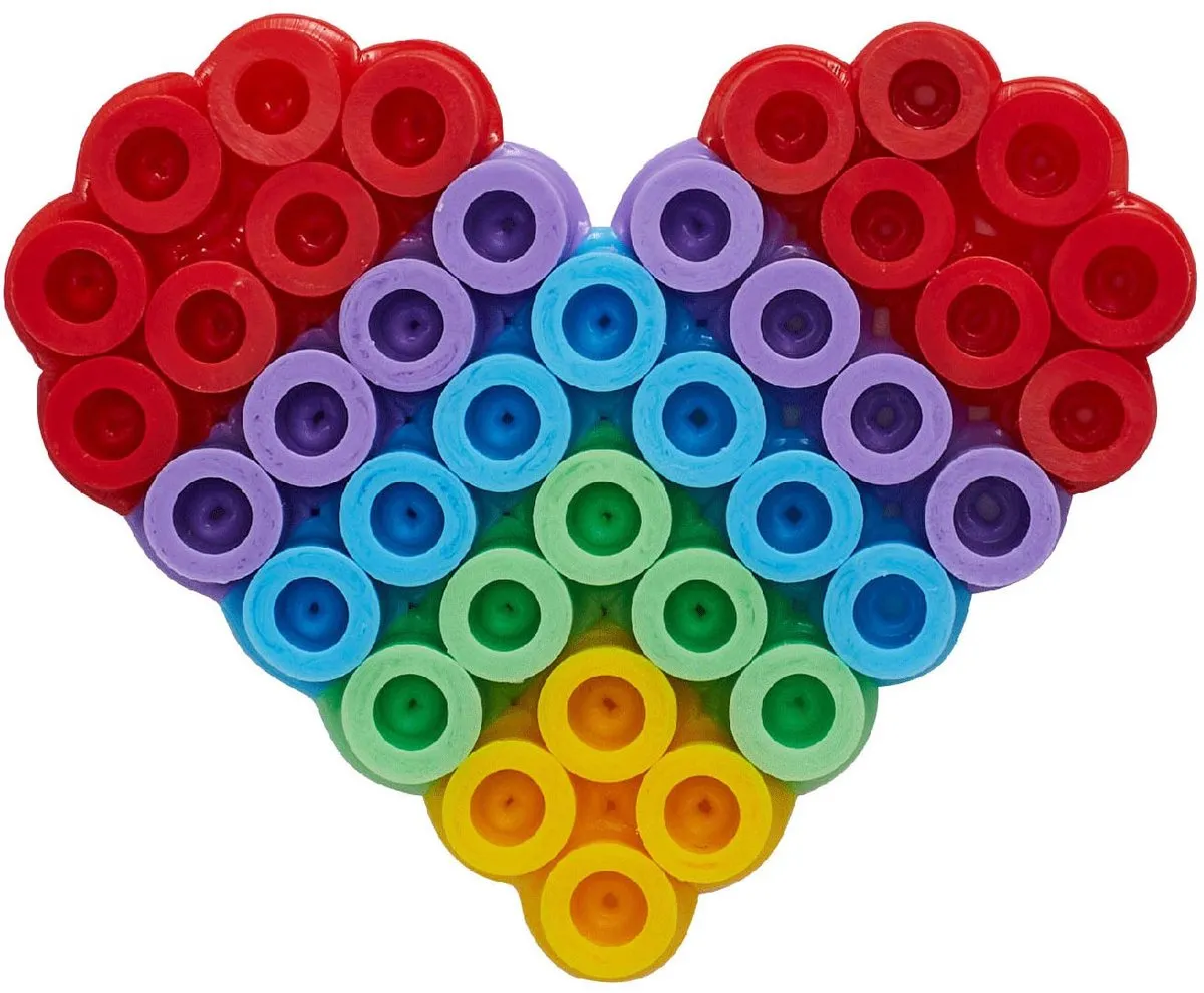 Hama 8792 Kralen Emmer - 400 Stuks - 9 Kleuren - Multicolor