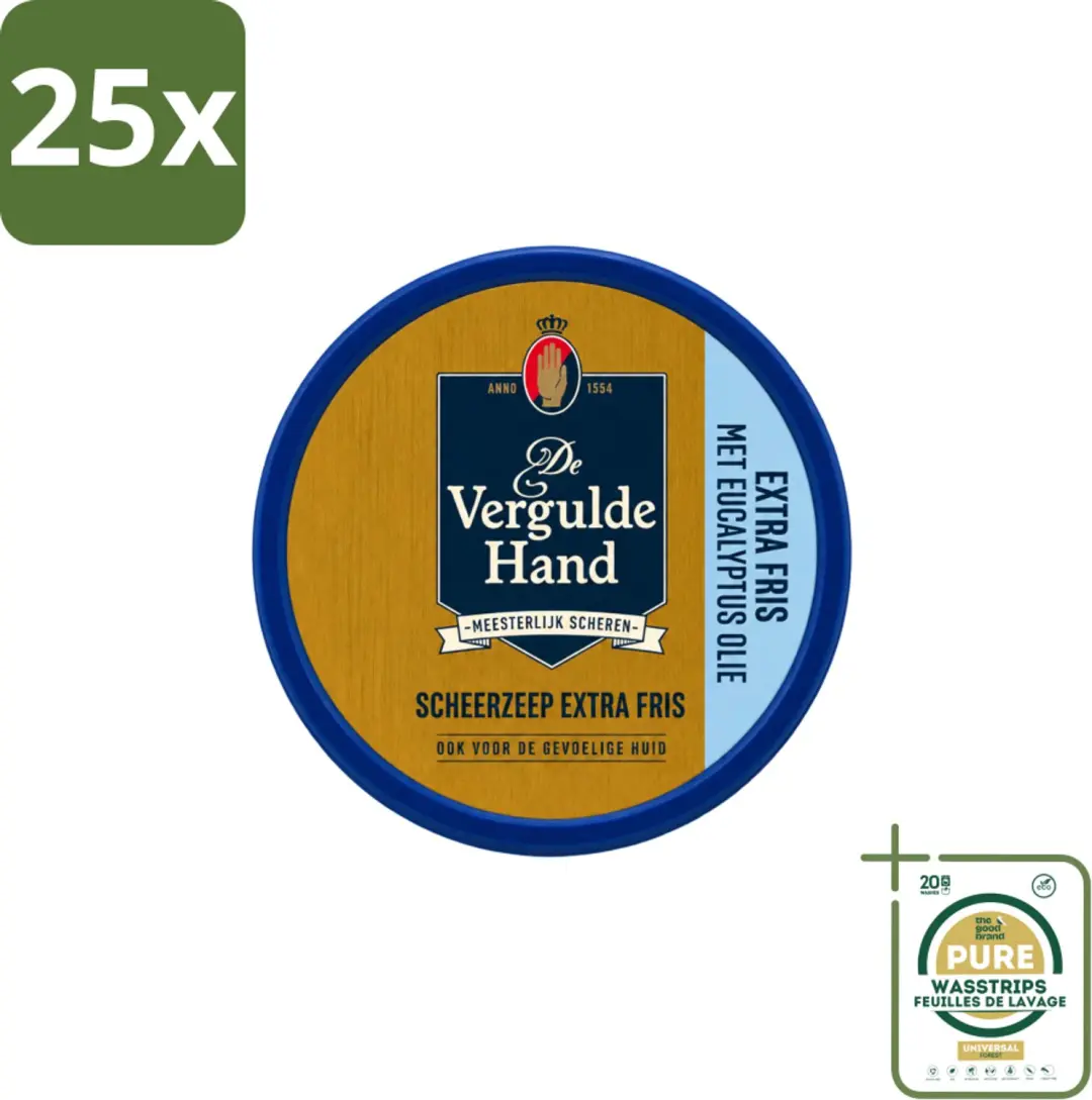 25 x Vergulde Hand