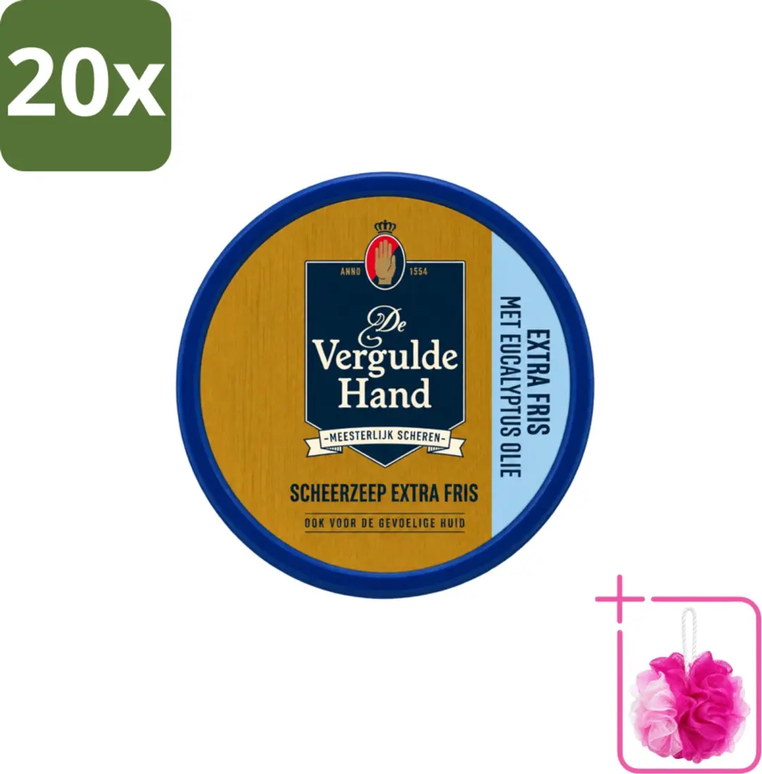 20 x Vergulde Hand