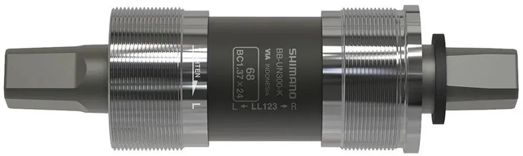 Shimano BB-UN300 Vierkante Trapas 68/122mm - Zwart - afbeelding 6 van 6