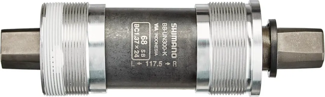Shimano BB-UN300 Vierkante Trapas 68/122mm - Zwart - afbeelding 2 van 6