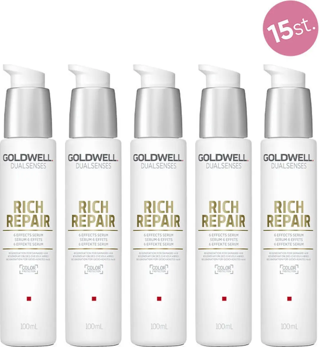 15X Goldwell Dualsenses Rich Repair 6 Effects Serum 100ml