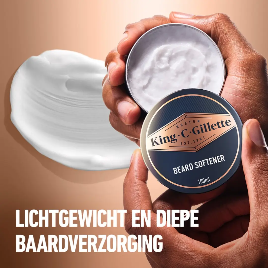 King C. Gillette King C Bartpflege Probierset - 115ml - afbeelding 5 van 6