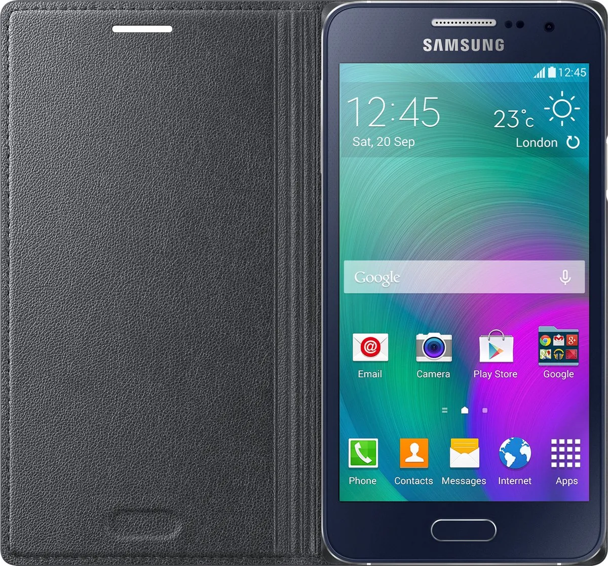 Samsung Flip Cover Wit - Galaxy A3 (2015)