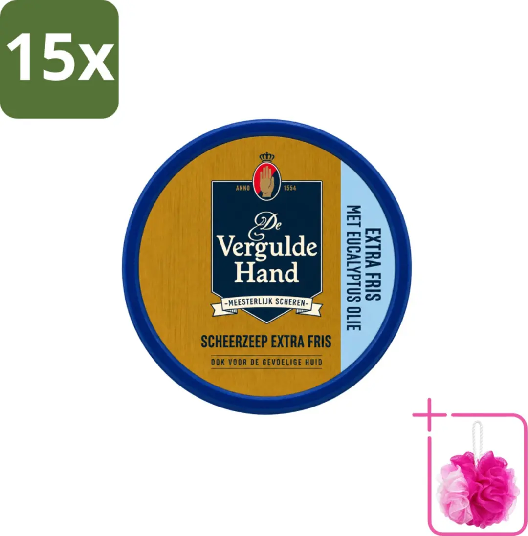 15 x Vergulde Hand