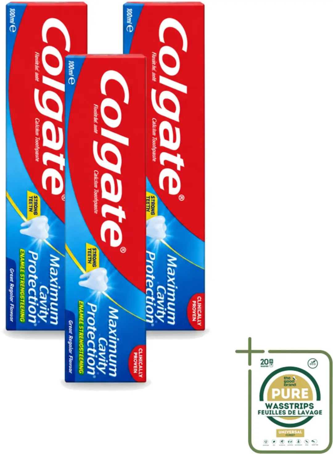 3 x Colgate