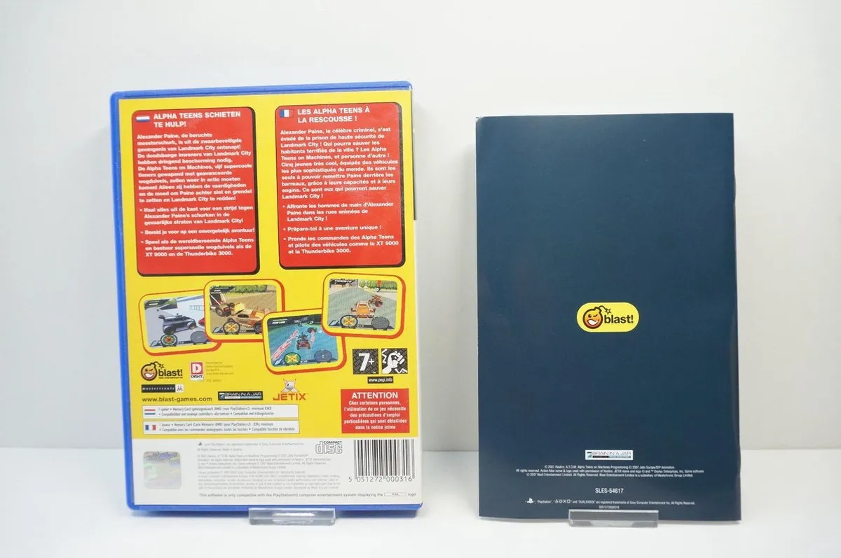 Sony PlayStation Action Man A.T.O.M. Alpha Teens On Machines PS2