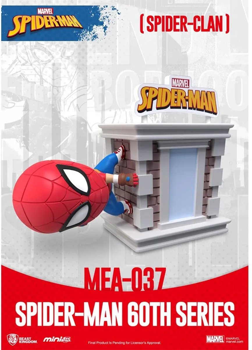 Marvel Spider-Man Mini Egg Attack Figuur - 60e Verjaardag - Multicolor