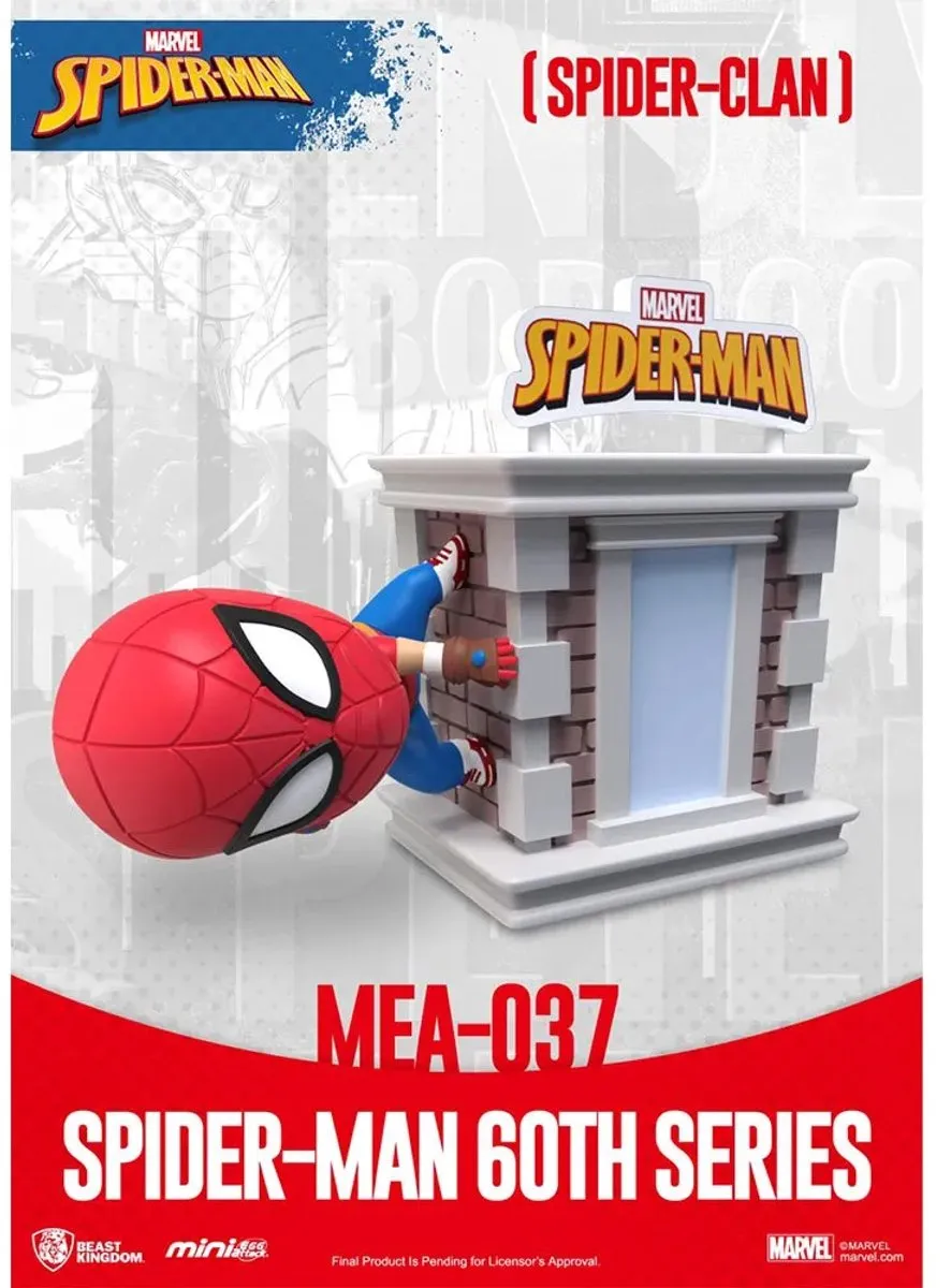 Marvel Spider-Man Mini Egg Attack Figuur - 60e Verjaardag - Multicolor