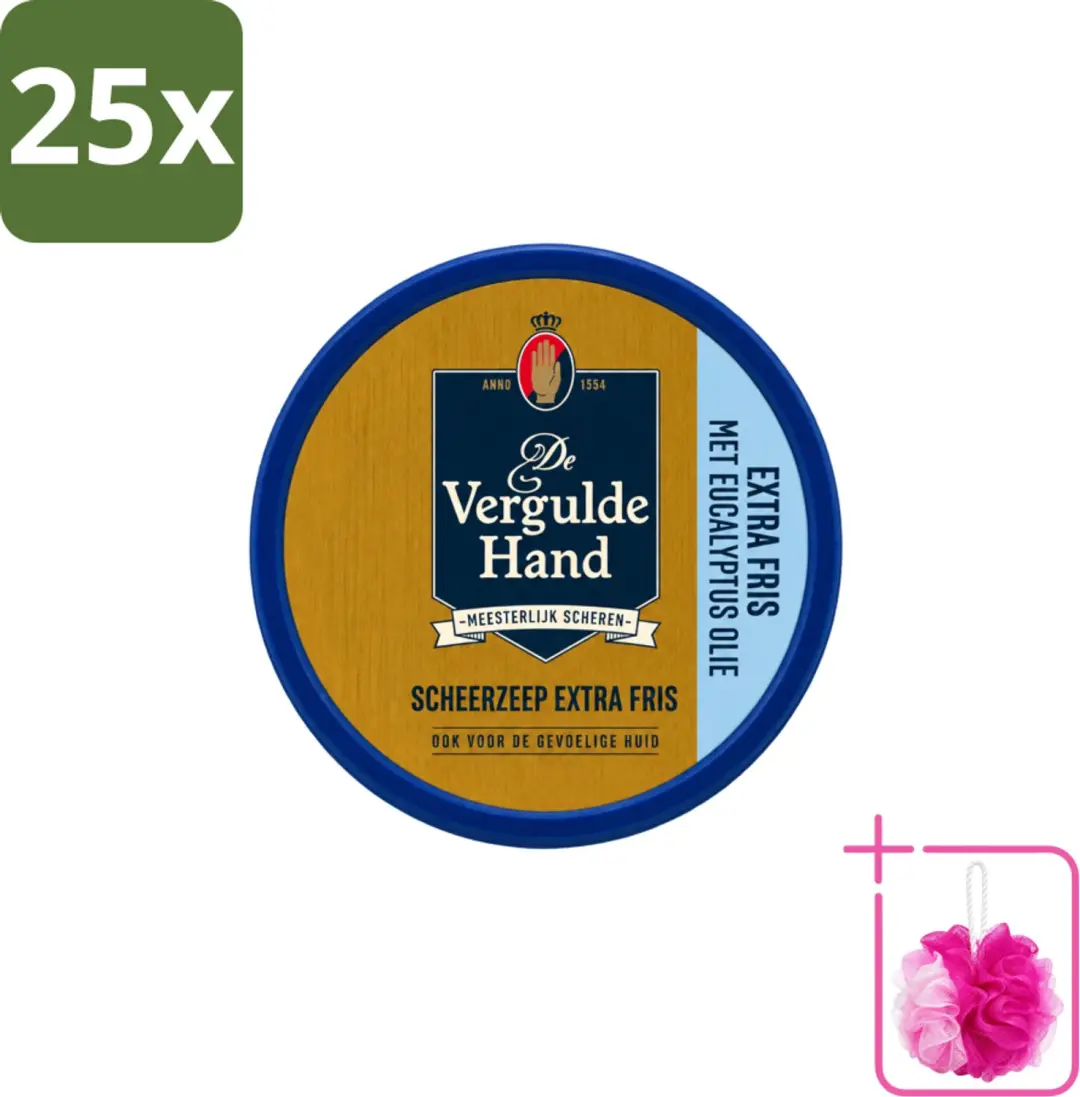 25 x Vergulde Hand