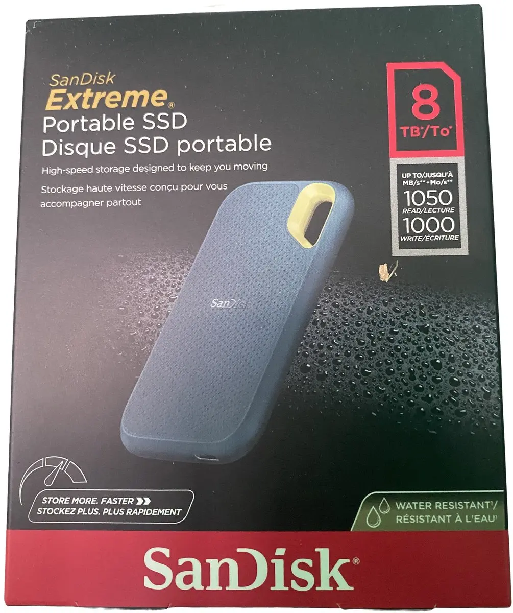 SanDisk Extreme Portable SSD 8TB