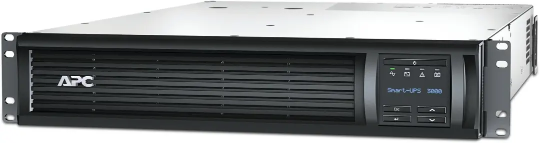 APC Smart-UPS 3000VA LCD RM 2U 120V with SMT3000RM2UC 0731304331070 BOLG SAS2431