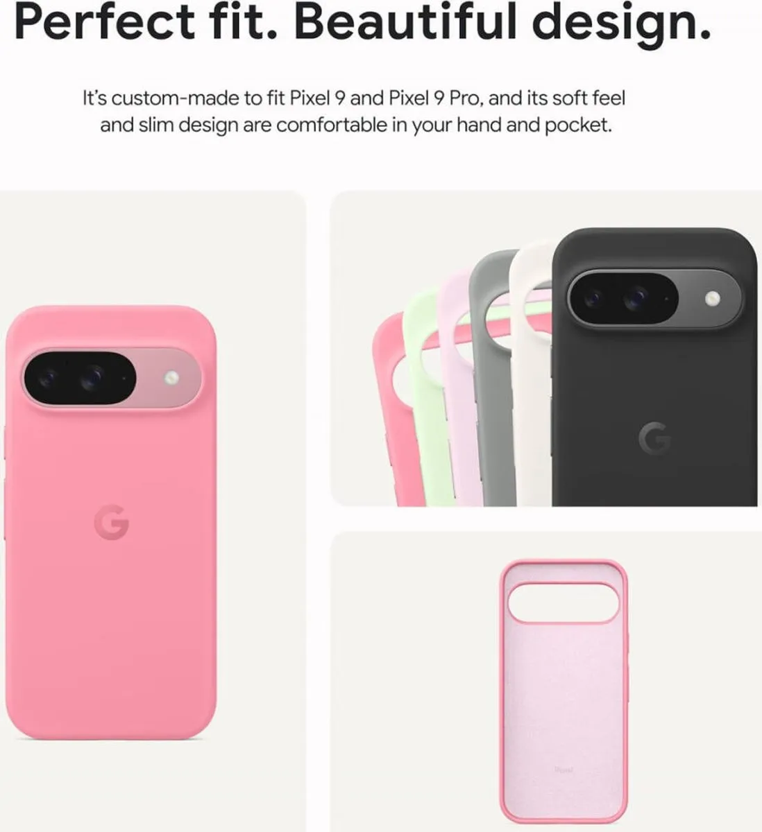 Google Pixel 9/9 Pro Back Cover GGLGA05650 - Zwart - afbeelding 6 van 6