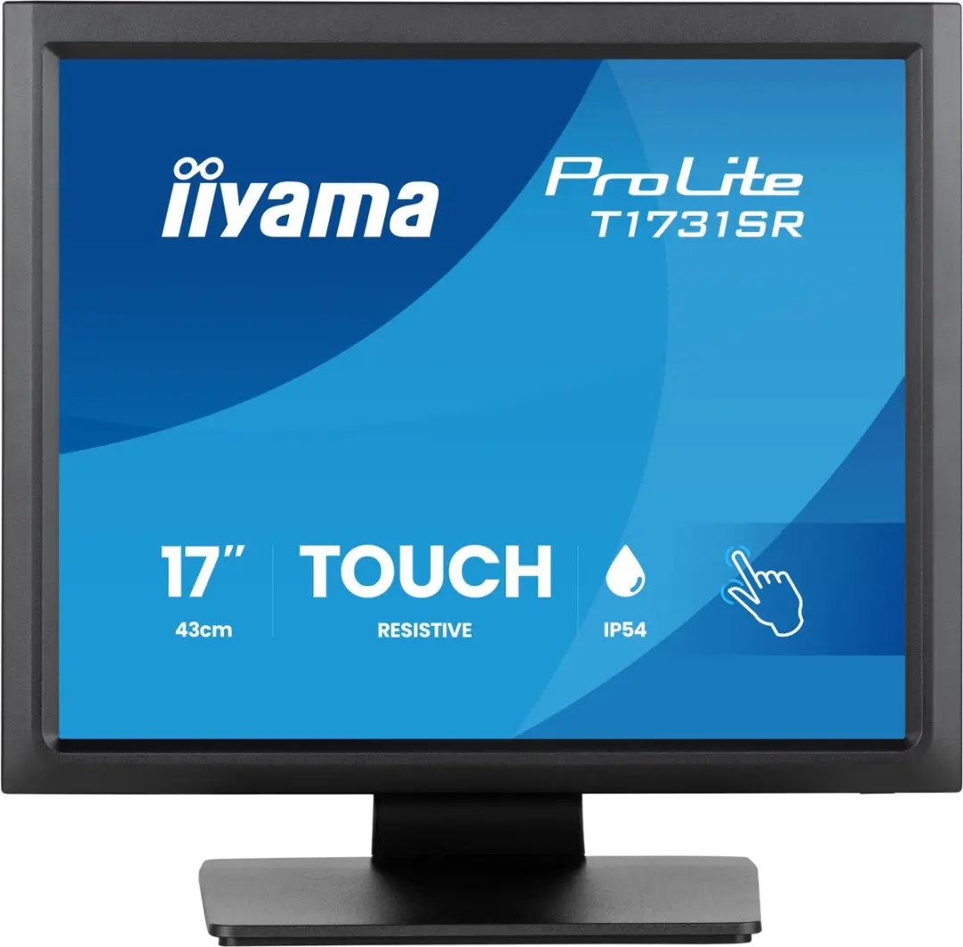 iiyama ProLite T1731SR-B2S Touchscreen Monitor - 17" Zwart - afbeelding 5 van 6