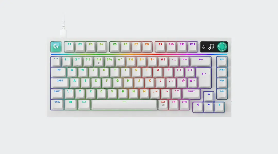 Logitech G G316 X 75 Mechanisch Toetsenbord Wit - afbeelding 2 van 6