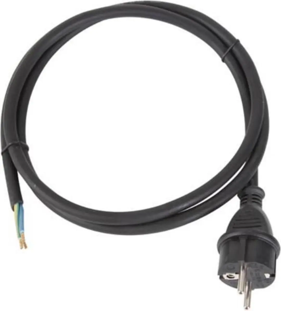 Perel Voedingskabel EPC015R15 1.5m - 3G1.5 - 10A/230V - afbeelding 2 van 4