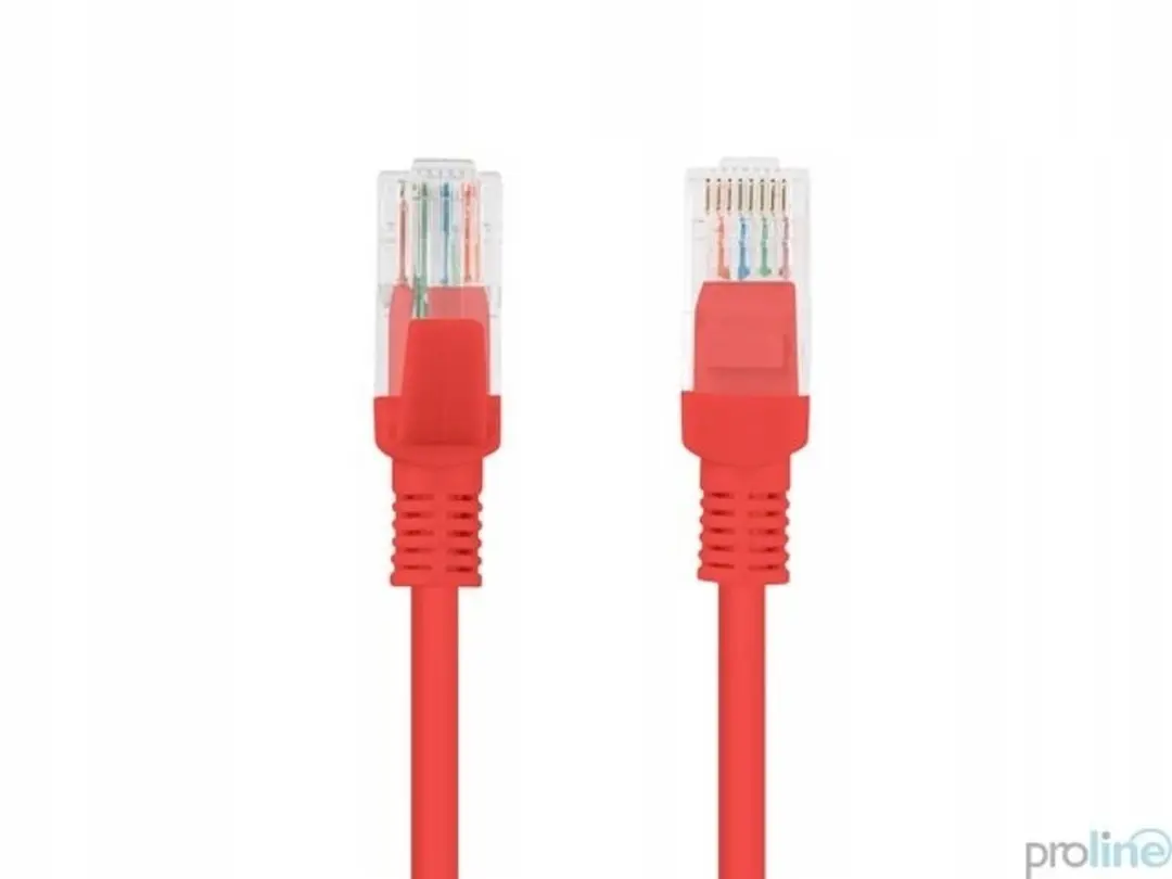 Lanberg Netwerkkabel Cat6 UTP 0,25m Rood PCU6-10CC-0025-R - afbeelding 6 van 6