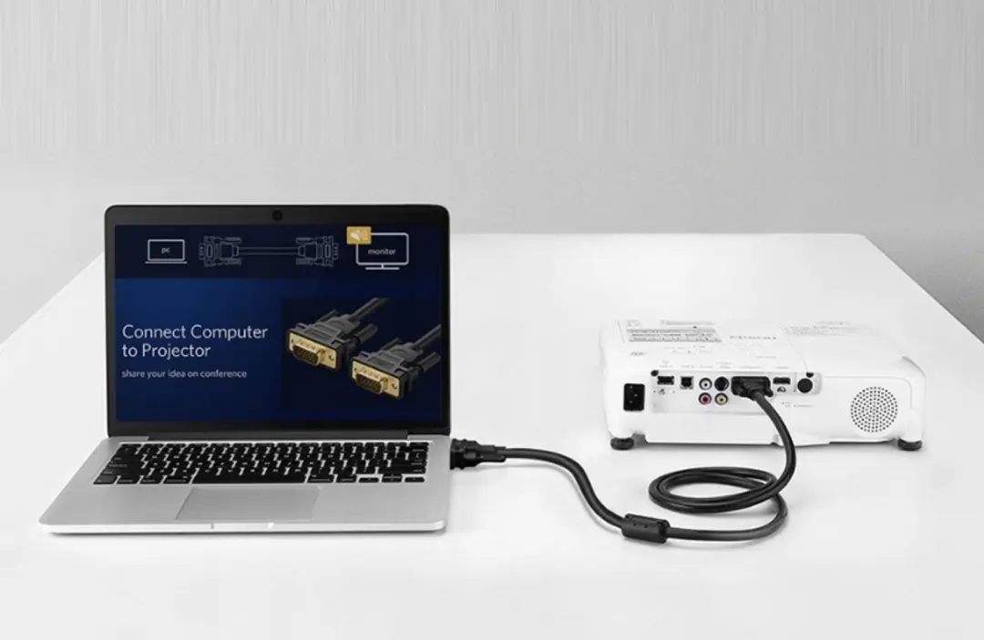 UGREEN VGA-kabel 1,5m FHD - Zwart - afbeelding 2 van 2